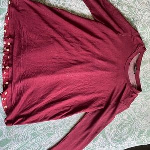 Long sleeve flowy shirt